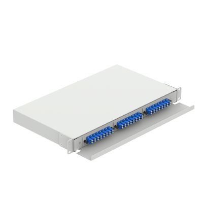 5 LC Type 1U 48 Port Patchpanel для распределения оптических волокон для FTTX LC Connector Type
