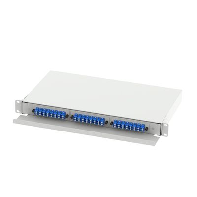 5 LC Type 1U 48 Port Patchpanel для распределения оптических волокон для FTTX LC Connector Type