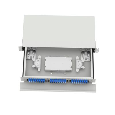 5 LC Type 1U 48 Port Patchpanel для распределения оптических волокон для FTTX LC Connector Type