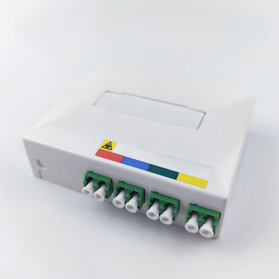 Сеть Никакие 4 ядра Планшеты сотового разъема из волоконно-оптической фасфальты для внутренней установки FTTH