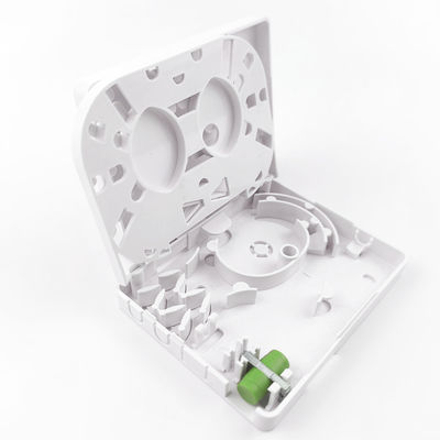 FTTH сеть Внутренний стенный монтаж FC APC Пластиковая оптоволоконная лицевая панель 2 ядра