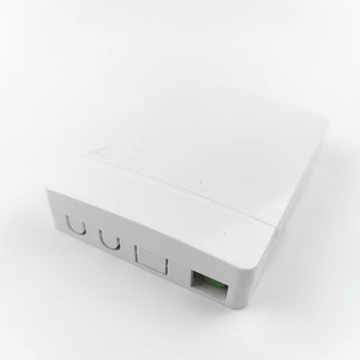 FTTH сеть Внутренний стенный монтаж FC APC Пластиковая оптоволоконная лицевая панель 2 ядра