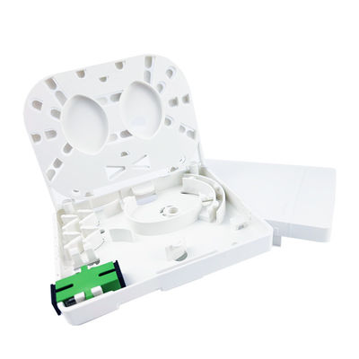 2 ядра SC APC Пластиковая волоконно-оптическая лицевая панель для внутренних сетей FTTH