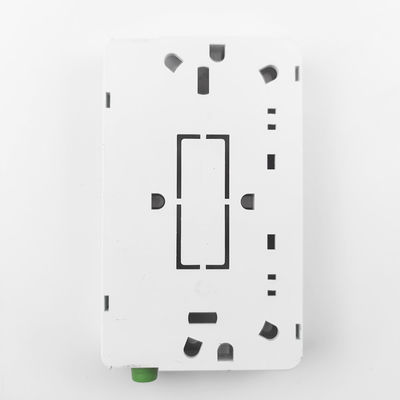 Стенномонтированная 2 ядра FC APC Пластиковая оптоволоконная лицевая панель для внутренних помещений