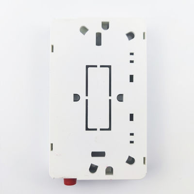 2 ядра UPC Пластиковая волоконно-оптическая лицевая панель для FTTH сети в белом/сером цвете