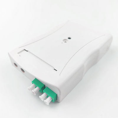 Серая LC APC Пластиковая волоконно-оптическая лицевая панель 2 ядра для внутренней сети