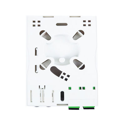 2 ядра SC APC Пластиковая волоконно-оптическая лицевая панель для внутренних сетей FTTH