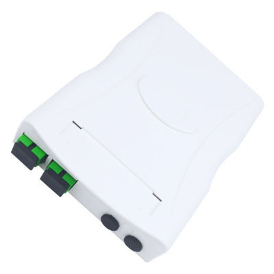 2 ядра SC APC Пластиковая волоконно-оптическая лицевая панель для внутренних сетей FTTH