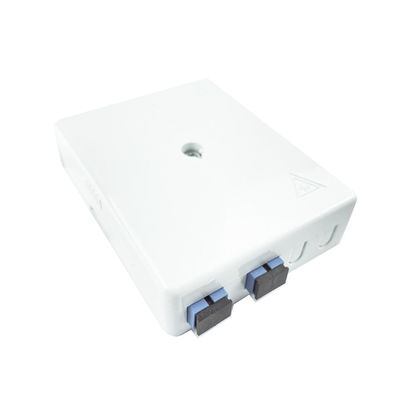 Сеть серый 2 ядра UPC пластмассовые волоконно-оптические фасфальтовые панели разъема SC для помещений