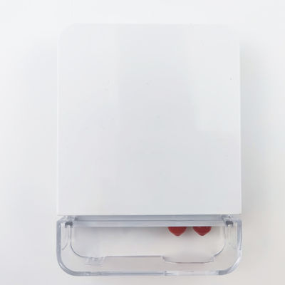 2 ядра ST UPC Пластиковые волоконно-оптические лицевые пластины для интеграции FTTH White