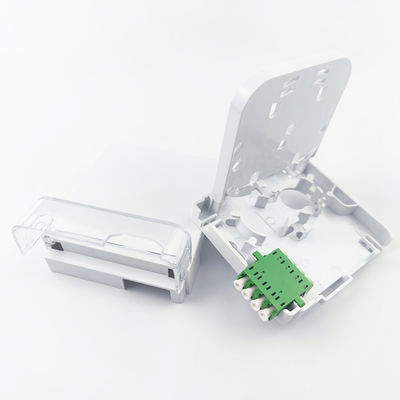 2-ядерная LC APC пластиковая лицевая пластина для долговечных волоконно-оптических соединений