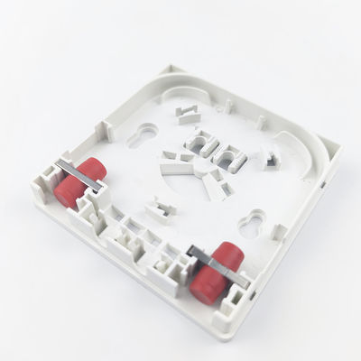 114*85*21mm FC/UPC Пластиковая оптоволоконная лицевая панель для внутренних сетей FTTH