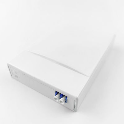5 LC UPC Пластиковая волоконно-оптическая лицевая панель 2 ядра для внутренних сетей FTTH
