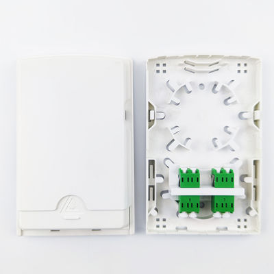 132*83*25 ABS PC 2 cores LC APC Fiber Optic Faceplate Socket Panel для оптического оборудования