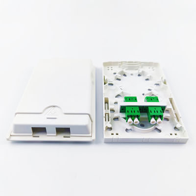132*83*25 ABS PC 2 cores LC APC Fiber Optic Faceplate Socket Panel для оптического оборудования