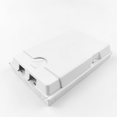 FTTH Приложения 2 ядра Пластиковая волоконно-оптическая лицевая панель 131*84*24 ABS/PC