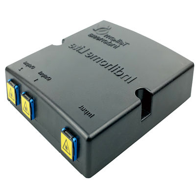 Чёрный пластиковый оптический волокно разделитель лицевой платы сокетная панель для FTTH 2 ядра SC UPC ПК