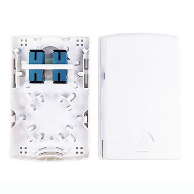 5 2 Ядра SC UPC Пластиковая волокно-оптическая лицевая панель для FTTH приложений