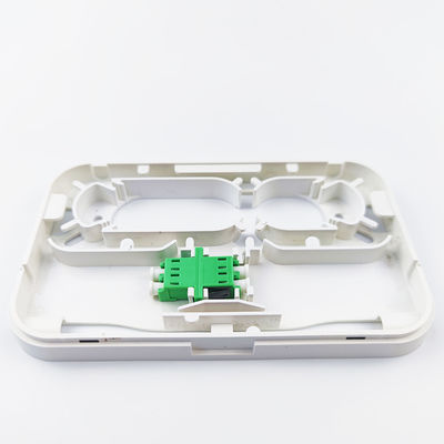 1 Порт-Серый APC Пластиковая волоконно-оптическая лицевая панель для внутренних сетей FTTH