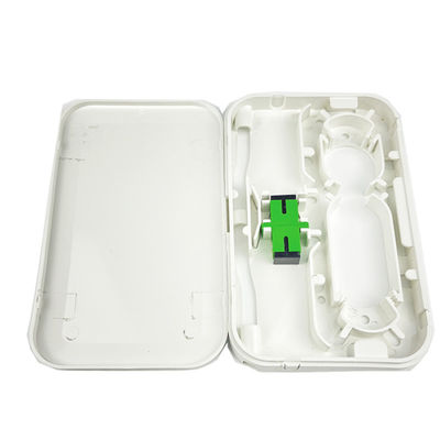 1 ядро SC APC Пластиковая волокно-оптическая лицевая пластинка разъемной панели для настройки внутренней сети FTTH