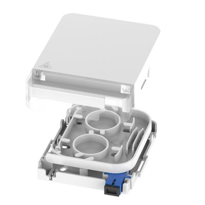 115*86*22мм панель оптоволоконного разъема для установки компактных внутренних сетей FTTH