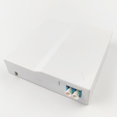 1 порт LC UPC Пластиковая волокно-оптическая лицевая панель для бесшовной установки FTTH