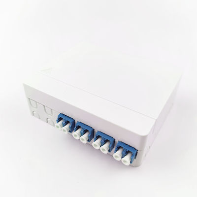 102*81*30мм LC/UPC Пластиковая оптоволоконная лицевая панель для внутренней сети FTTH