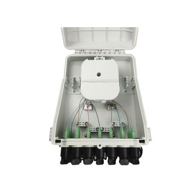 24 ядра IP65 FTTH настенный/полярный оптоволоконный распределительный ящик PC ABS материал