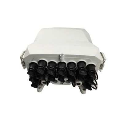 24 ядра IP65 FTTH настенный/полярный оптоволоконный распределительный ящик PC ABS материал
