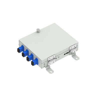 Ключевая коробка оптического волокна 4 Ядра SC UPC Тип для сети FTTH Fiber Distribution 5