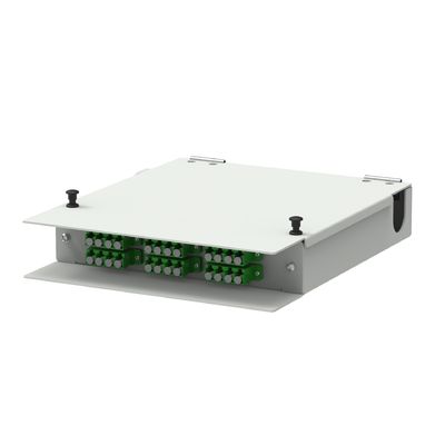 Холоднокатаная стальная сеть ODN Power LC APC тип 12 ядра волоконно-оптическая FTTH терминальная коробка