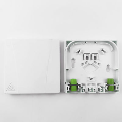 2 ядра FC APC Пластиковая волокно-оптическая лицевая панель для плотности ODN FTTH сети