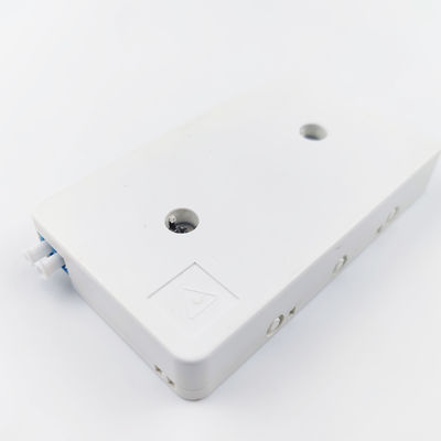 ABS 2 ядра LC UPC Пластиковая оптоволоконная лицевая панель для внутренней сети FTTH
